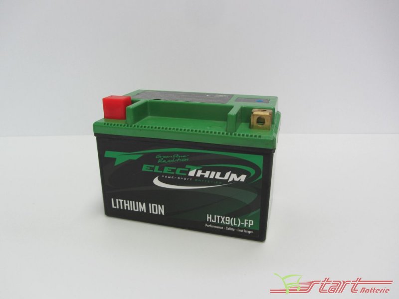 N*BATTERIA MOTO AL LITIO 12V 8,9Ah 180A - 150x87x105 + SX High Performance  - [HJTX9-FP]